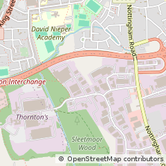 Map of Alfreton, Derbyshire