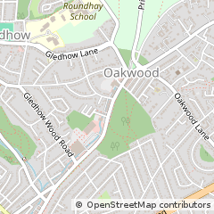 Map of Leeds