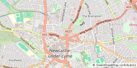 Map of Newcastle