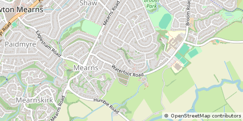 Map of Glasgow