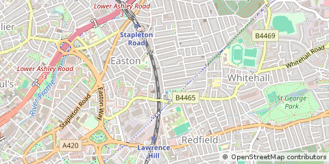 Map of Bristol