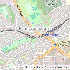 Map of Plymouth