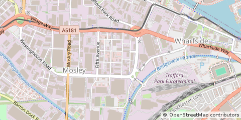 Map of Manchester