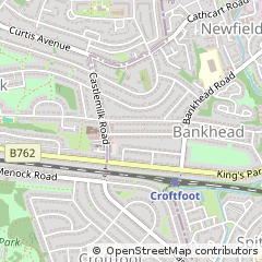 Map of Glasgow