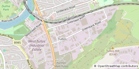 Map of Aberdeen