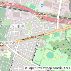 Map of Glasgow