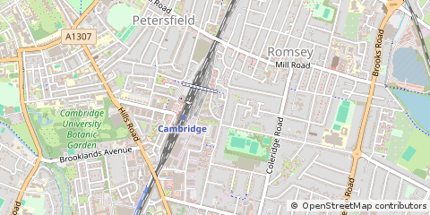 Map of Cambridge