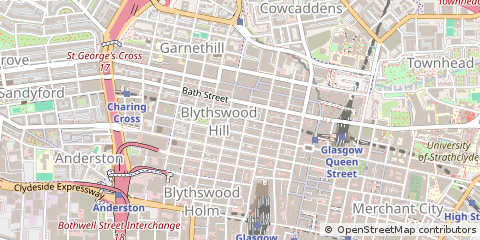 Map of Glasgow