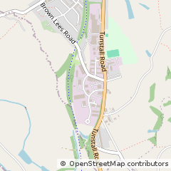 Map of Stoke-on-Trent, Staffordshire