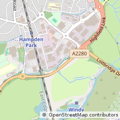 Map of Eastbourne, East Sussex