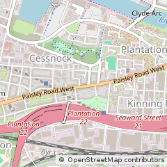 Map of Glasgow