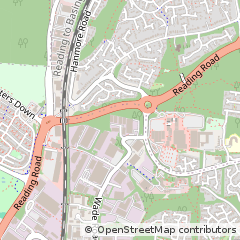 Map of Basingstoke, Hampshire