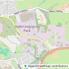 Map of Llanelli