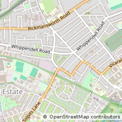 Map of Watford