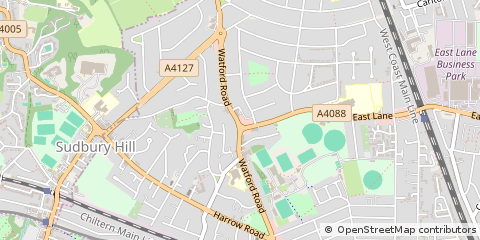 Map of Wembley