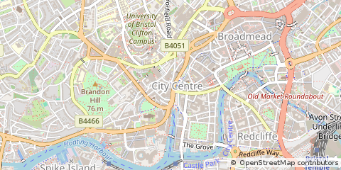 Map of Bristol