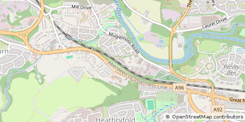 Map of Aberdeen