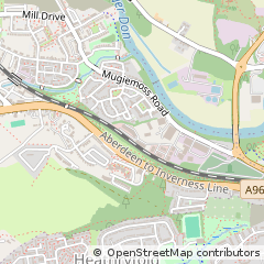 Map of Aberdeen
