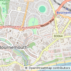 Map of Bournemouth