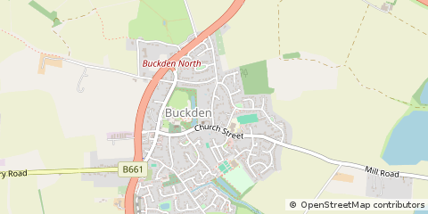 Map of ST. Neots