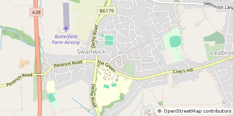Map of Alfreton