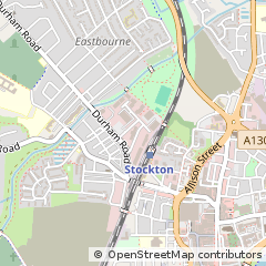 Map of Stockton-on-Tees