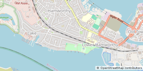 Map of Poole