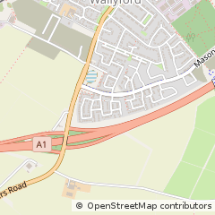 Map of Wallyford, East Lothian
