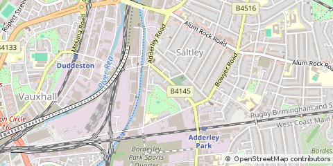 Map of Birmingham