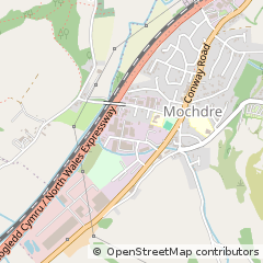 Map of Colwyn BAY, Conwy