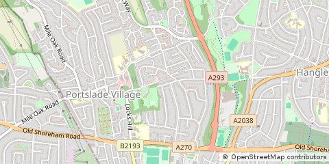 Map of Brighton