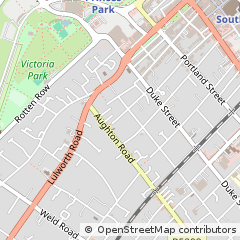 Map of Southport