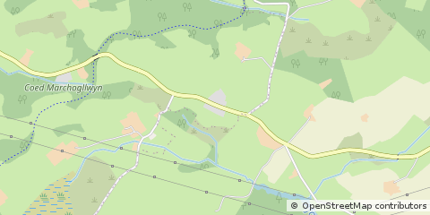 Map of Pontyberum
