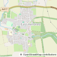 Map of Wantage, Oxfordshire