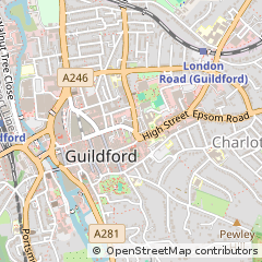 Map of Guildford