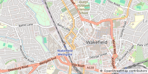 Map of Wakefield