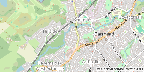Map of Barrhead