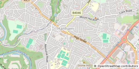 Map of Bristol
