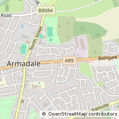 Map of Bathgate, Aberdeenshire