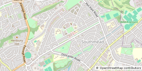 Map of Bristol