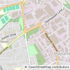 Map of Hemel Hempstead, Hertfordshire