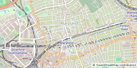 Map of Stratford