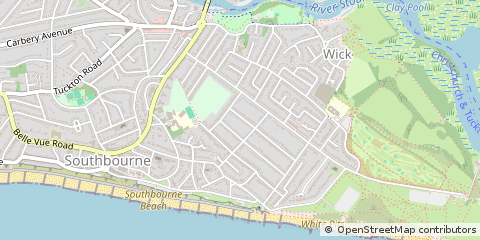 Map of Bournemouth