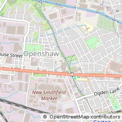 Map of Manchester