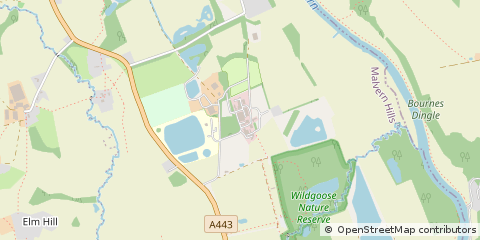 Map of Witney, Oxfordshire
