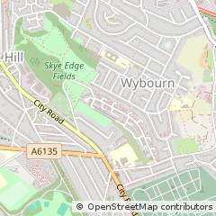 Map of Sheffield