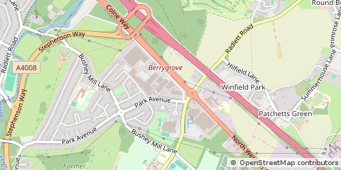 Map of Watford
