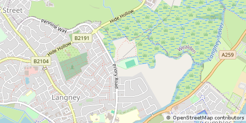 Map of Eastbourne, East Sussex