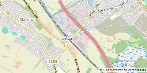Map of Bolton