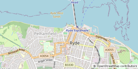 Map of Ryde